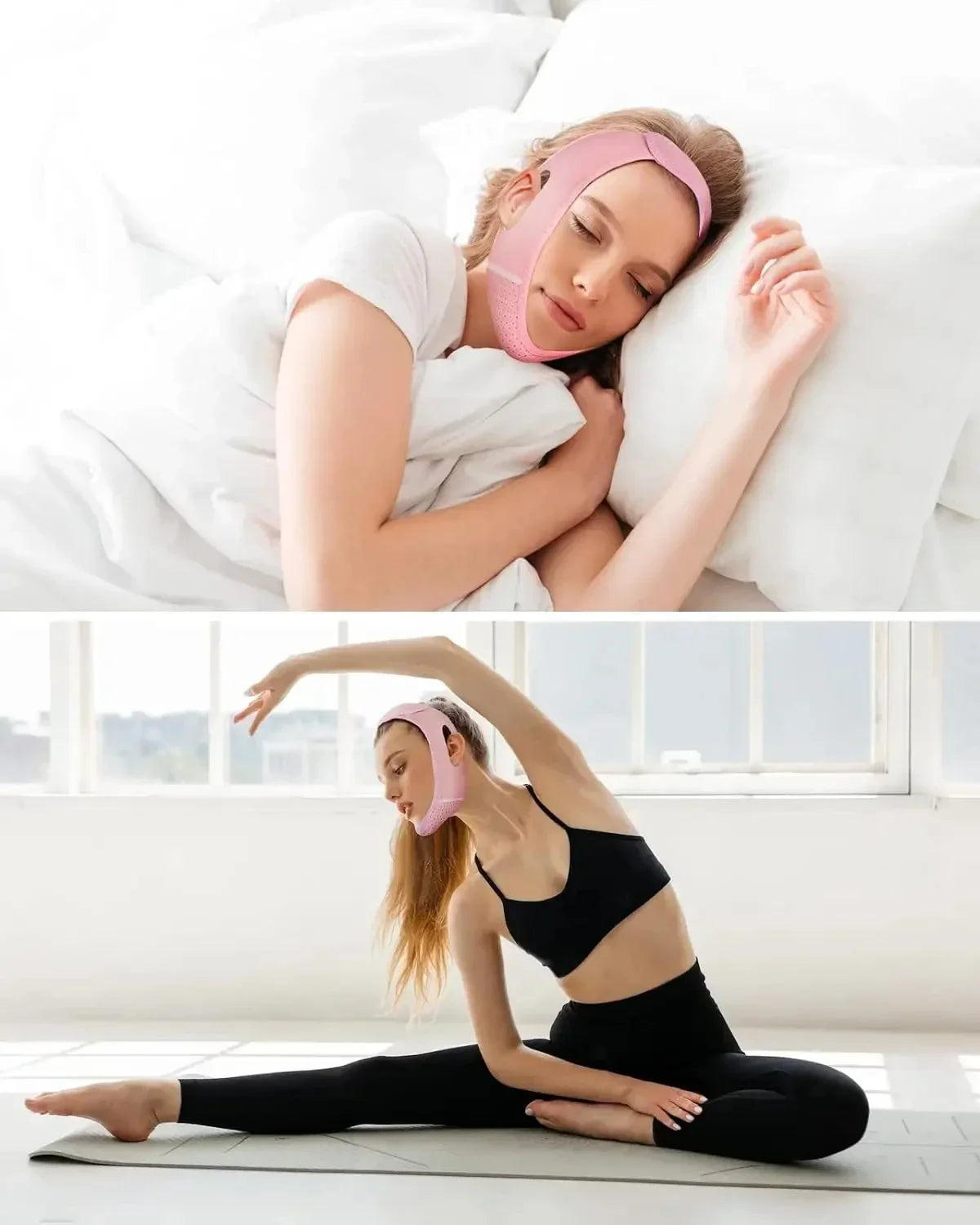 Face Slimming & Lifting Band β V-Line Chin Shaper, Facial Massage Strap for Women