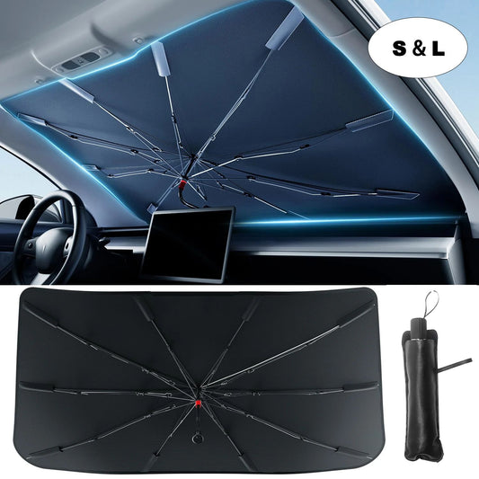 360° Rotating Car Sun Shade Umbrella for Windshield