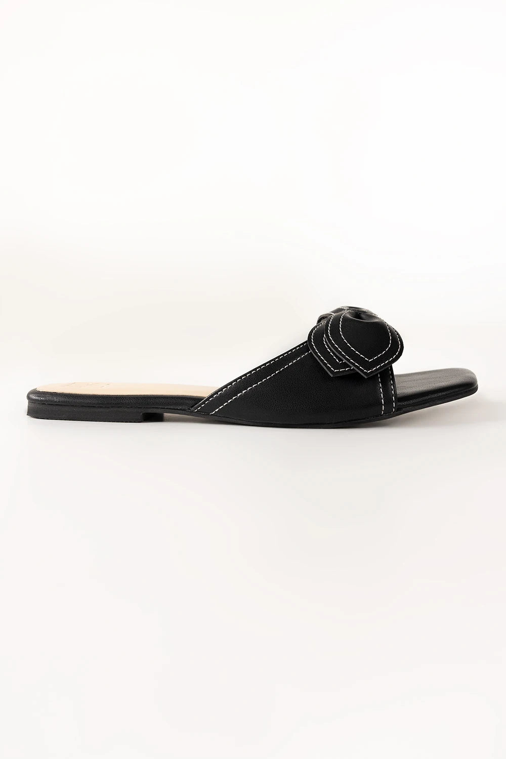 Women Black Slipper IFS-SLP25-005