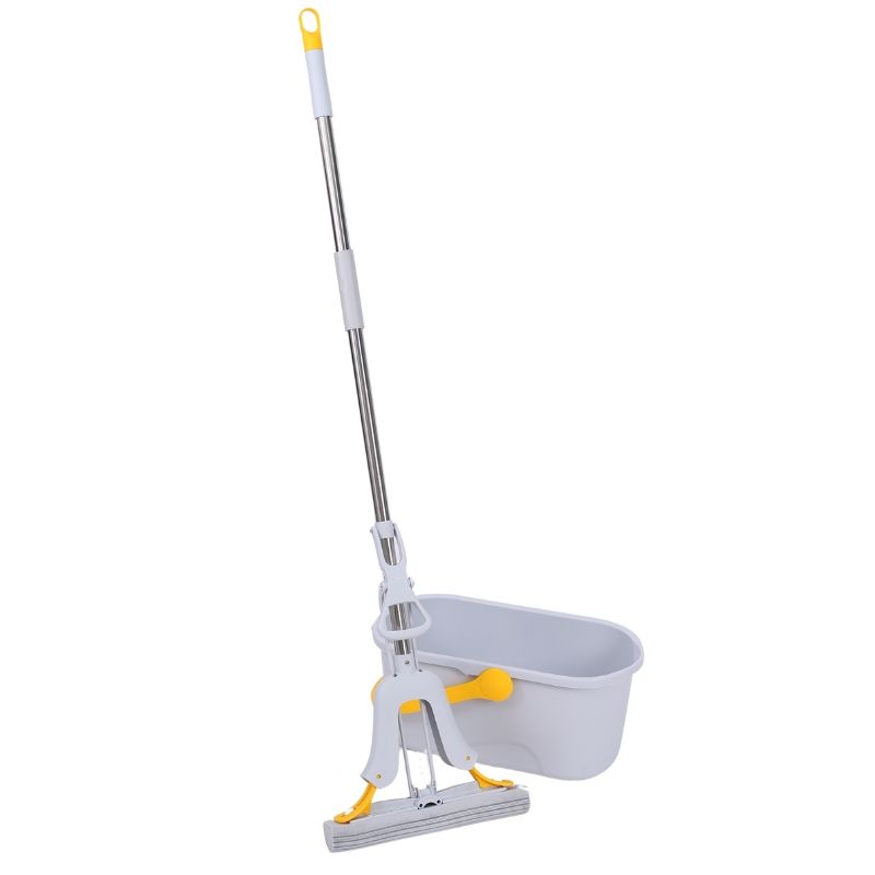 Adjustable Handle Sponge Mop – Easy and Efficient Floor Cleaner