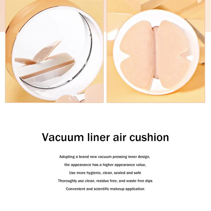 Air Cushion BB Cream – Moisturizing Foundation, Whitening Concealer, Oil-Control, Waterproof Makeup with Powder Puff