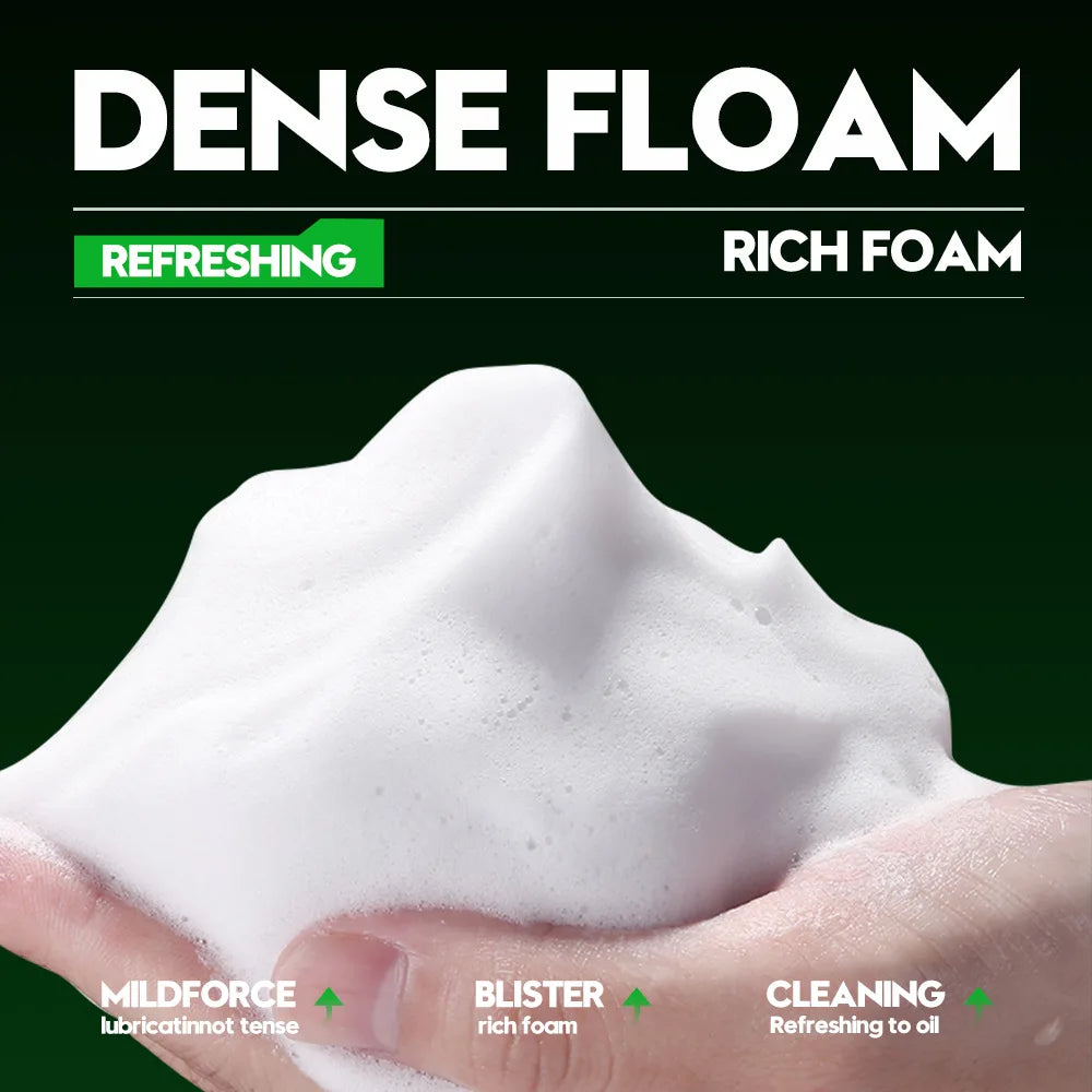 Men’s Deep Clean Face Wash – Oil Control, Blackhead & Dark Spot Remover, Pore Refining (100g)