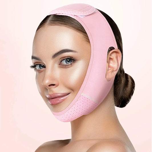 Face Slimming & Lifting Band – V-Line Chin Shaper, Facial Massage Strap for Women