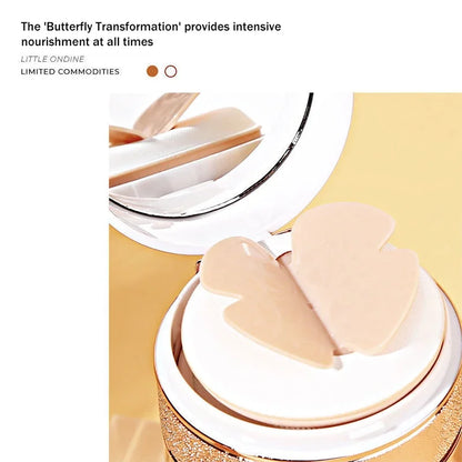 Air Cushion BB Cream – Moisturizing Foundation, Whitening Concealer, Oil-Control, Waterproof Makeup with Powder Puff